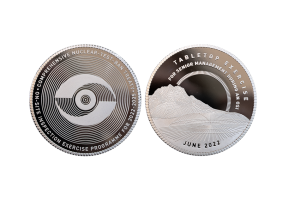 Custom Event Coins. Custom Silver Coins for Management. Premium Polished Plate finish